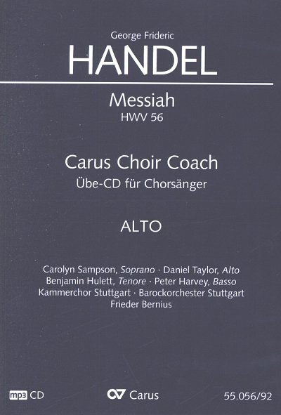 G.F. Haendel: Messiah HWV 56 - Carus C, 4GesGchOrcBc (CD Alt