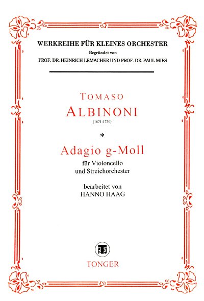 T. Albinoni: Adagio G-Moll