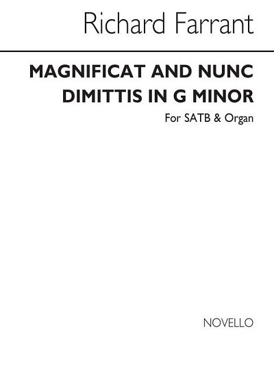 Magnificat & Nunc Dimittis In G Minor, GchOrg (Part.)