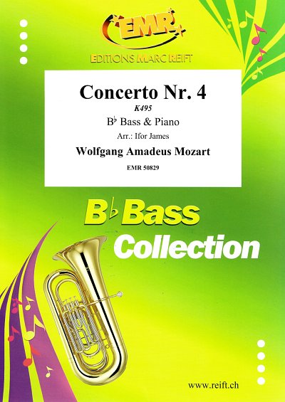 W.A. Mozart: Concerto No. 4, TbBKlav