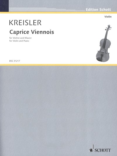 F. Kreisler: Caprice Viennois op. 2, VlKlav (KlavpaSt)