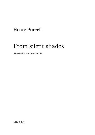 H. Purcell: From Silent Shades (Bu)