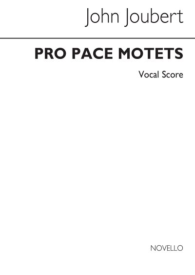 J. Joubert: Pro Pace Motets for Double Choir, GchKlav (Bu)