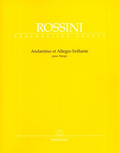 G. Rossini: Andantino et Allegro brillante pour Ha, Hrf/Klav