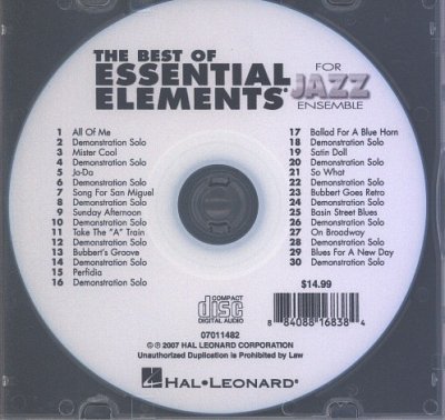M. Steinel: The Best of Essential Elements for J, JBlkl (CD)
