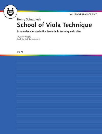 DL: H. Schradieck: Schule der Violatechnik, Va