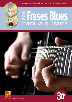 V. Tortosa: 200 frases blues para la guitarra, Git (+CD+DVD) (0)