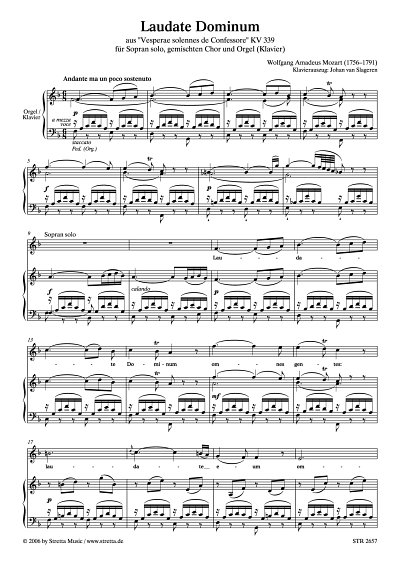 DL: W.A. Mozart: Laudate Dominum aus 