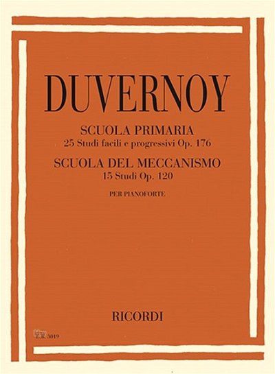 J. Duvernoy: Scuola primaria - Scuola del meccanismo pianoforte