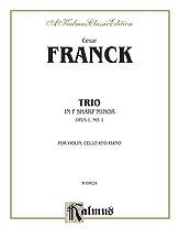 DL: C. Franck: Franck: Trio in F sharp Minor, VlVcKlv (Klavp