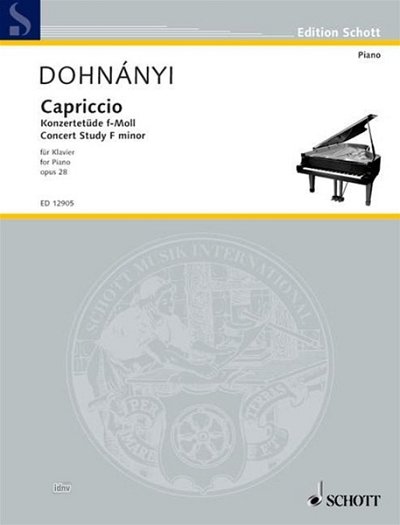 E.v. Dohnányi: Capriccio f-Moll op. 28/6