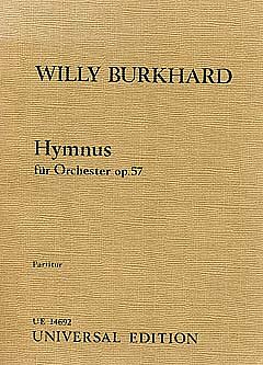 W. Burkhard: Hymnus op. 57  (Part.)