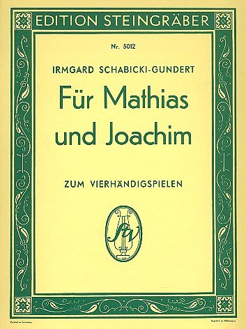 S.I.[.R. Walter: Für Mathias und Joachim