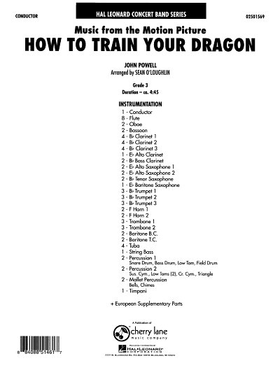 J. Powell: How to Train Your Dragon, Blaso (Part.)