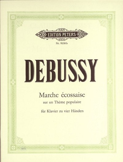 C. Debussy: Marche ecossaise, Klav(4hd) (Spielpart.)