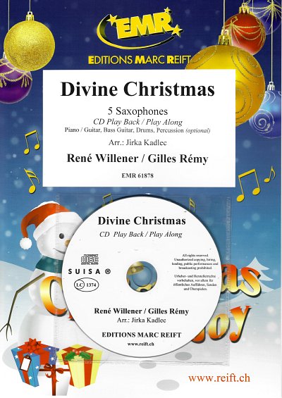 R. Willener: Divine Christmas, 5Sax (+CD)