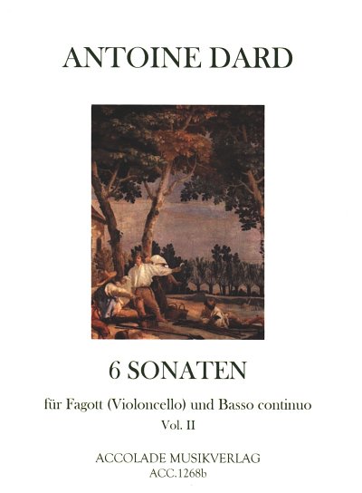 D. Antoine: 6 Sonaten 2, Fag/VcBc (Pa+St)