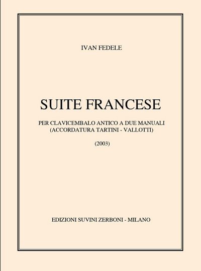 I. Fedele: Suite Francese, Cemb (Part.)