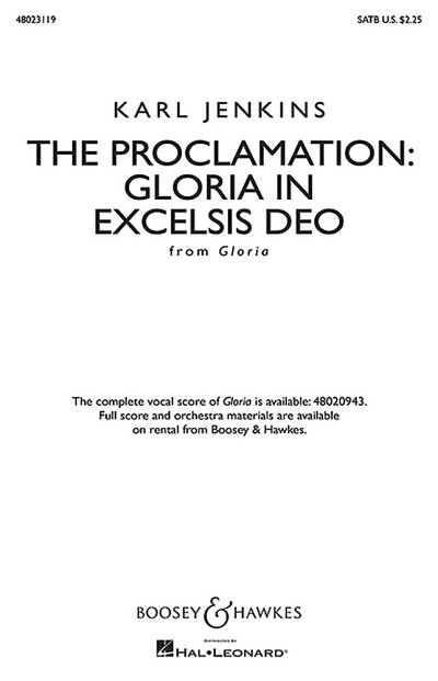 The Proclamation: Gloria In Excelsis Deo, GchKlav (Chpa)