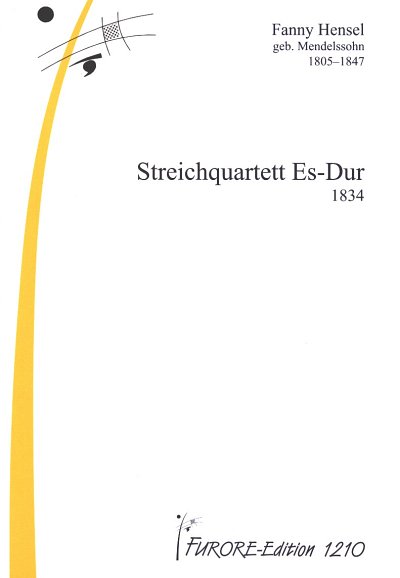F. Hensel: Streichquartett Es-Dur, 2VlVaVc (Pa+St)