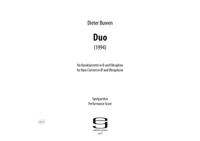 Buwen Dieter: Duo