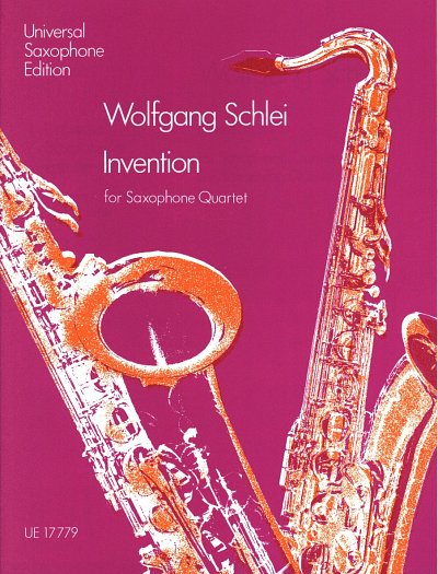 W. Schlei: Invention, 4Sax (Pa+St)