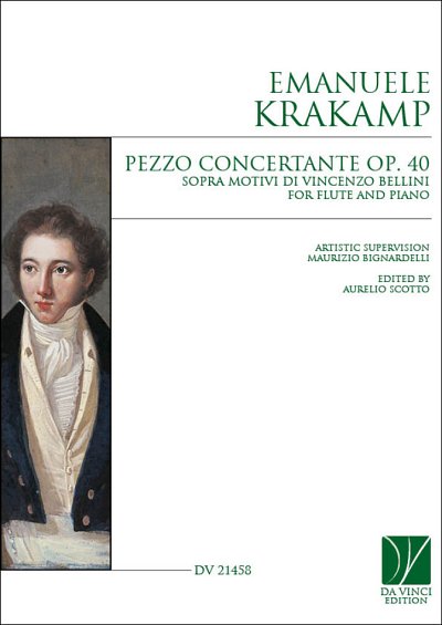 E. Krakamp y otros.: Pezzo concertante per pianoforte e flauto