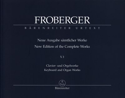 J.J. Froberger: Clavier- und Orgelwerke abschrif, OrgmCemKlv