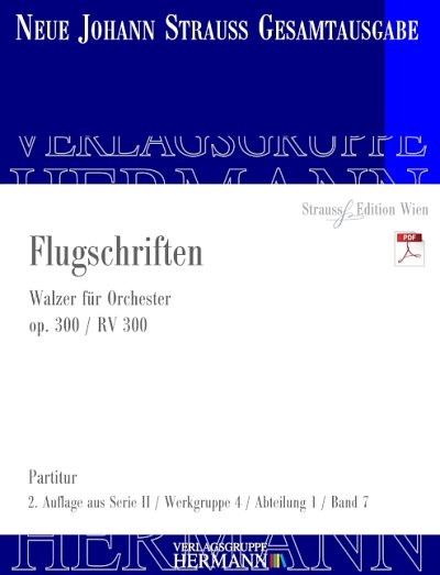 DL: J. Strauß (Sohn): Flugschriften, Orch (Part.)