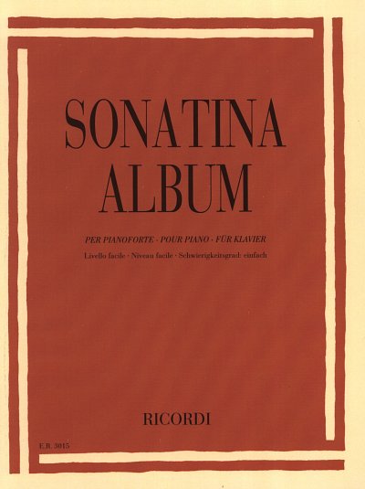 Sonatina Album (Easy), Klavier