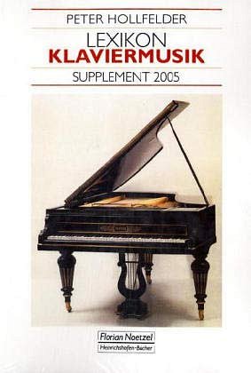P. Hollfelder: Lexikon Klaviermusik - Supplement, Klav (Lex)