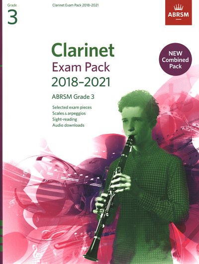 AQ: Clarinet Exam Pack 3, Klar (+OnlAudio) (B-Ware)
