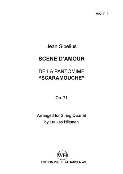 J. Sibelius: Scene D'Amour, 2VlVaVc (Stsatz)
