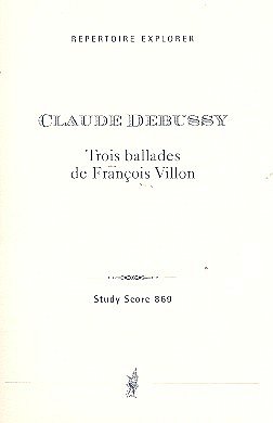 3 Ballades de Francois Villon, GesOrch (Stp)