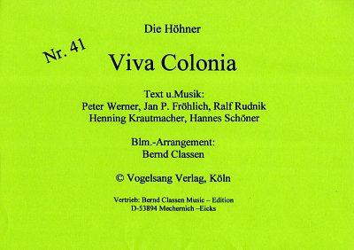 Höhner: Viva Colonia, Blaso (KlavdirSt)