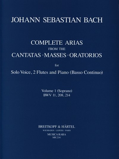 J.S. Bach: Complete Arias 1