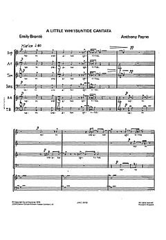A. Payne: Little Whitsuntide Cantata for SATB Chorus