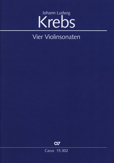 J.L. Krebs: Krebs: Vier Violinsonaten