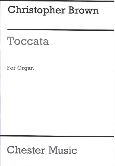 Toccata For Organ, Org