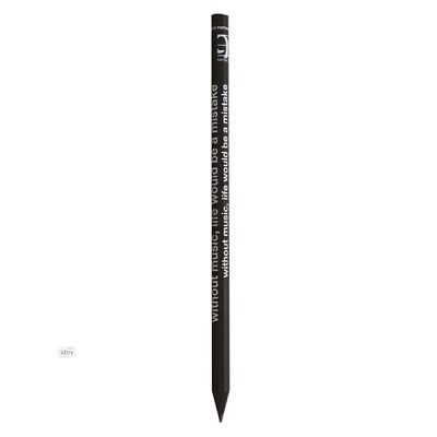 Bleistift Zitat (schwarz)