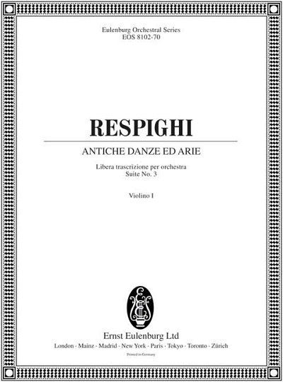 DL: O. Respighi: Antiche Danze ed Arie, Stro