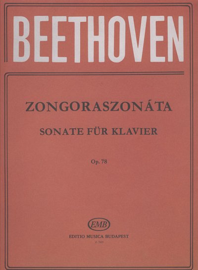 L. v. Beethoven: Klaviersonate Fis-Dur op. 78, Klav