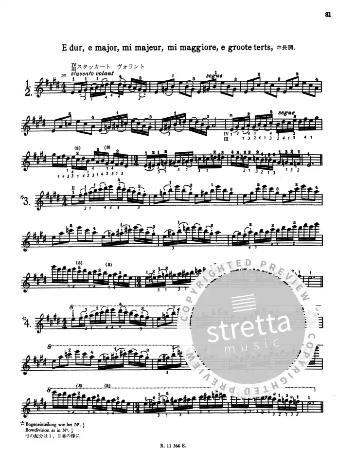 C. Flesch: Das Skalensystem für Violine, Viol (3)