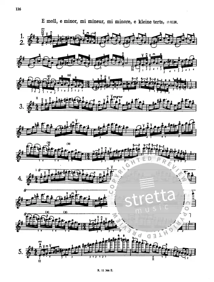 C. Flesch: Das Skalensystem für Violine, Viol (4)