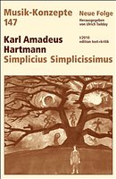 K.A. Hartmann: Musik-Konzepte 147 - Karl Amadeus Hartma (Bu)