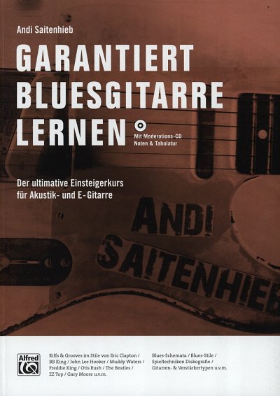 A. Saitenhieb: Garantiert Bluesgitarre lernen, Git (+CD)