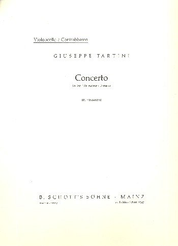 T. Giuseppe: Concerto D-Dur  (VcKb)