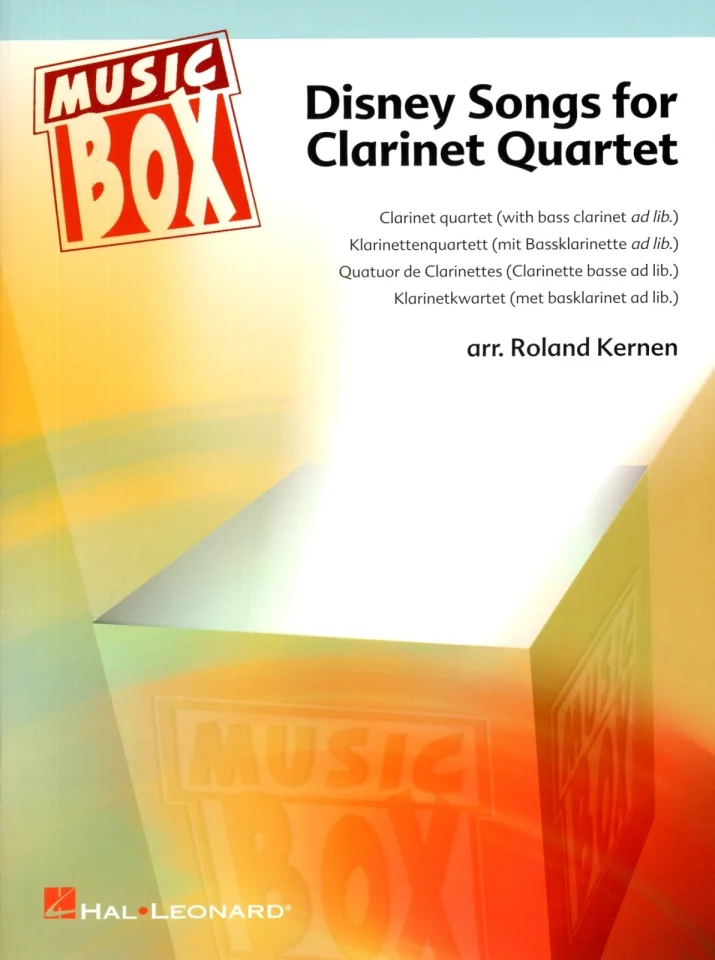 Disney Songs for Clarinet Quartet (Pa+St) (0)