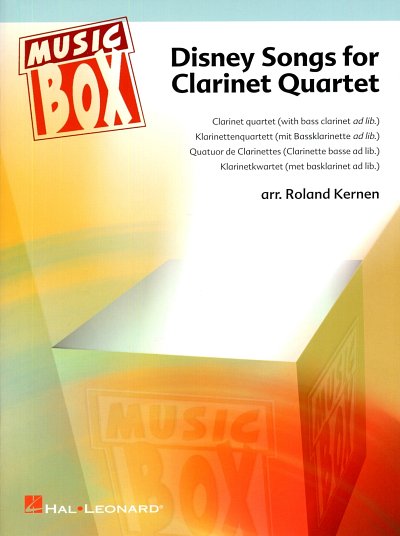 Disney Songs for Clarinet Quartet (Pa+St)