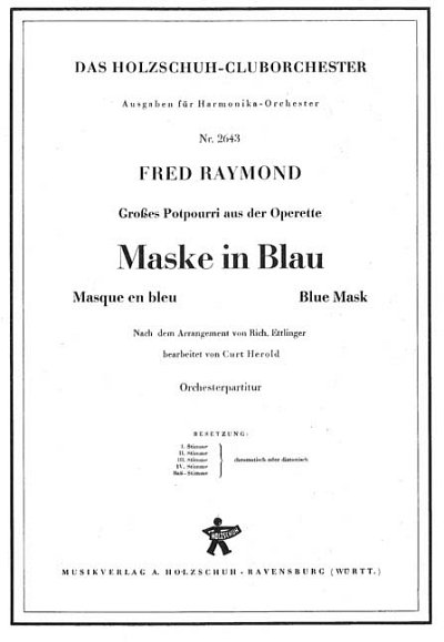F. Raymond: Maske In Blau